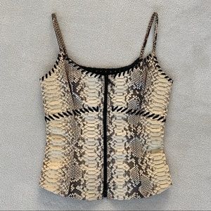 Python camisole by Plein Sud